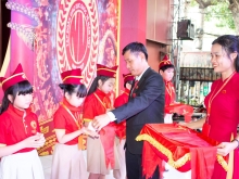 Lễ kết nạp Đội viên Trường Tiểu học Nam Việt - Cơ sở 7