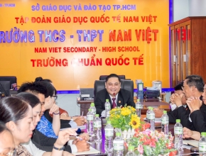 Tập đoàn Giáo dục Quốc tế Nam Việt Tổ chức cuộc họp triển khai công tác chuẩn bị cho NH 2023 - 2024